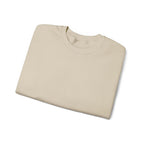 Minimal White Crewneck Sweatshirt