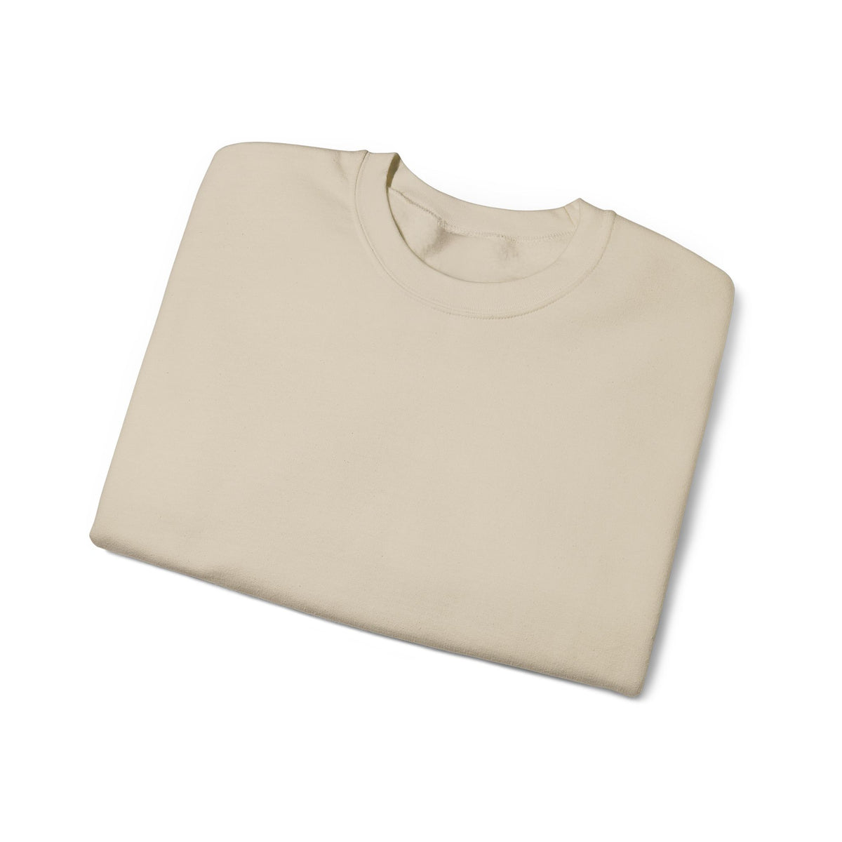 Minimal White Crewneck Sweatshirt