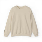 Minimal White Crewneck Sweatshirt