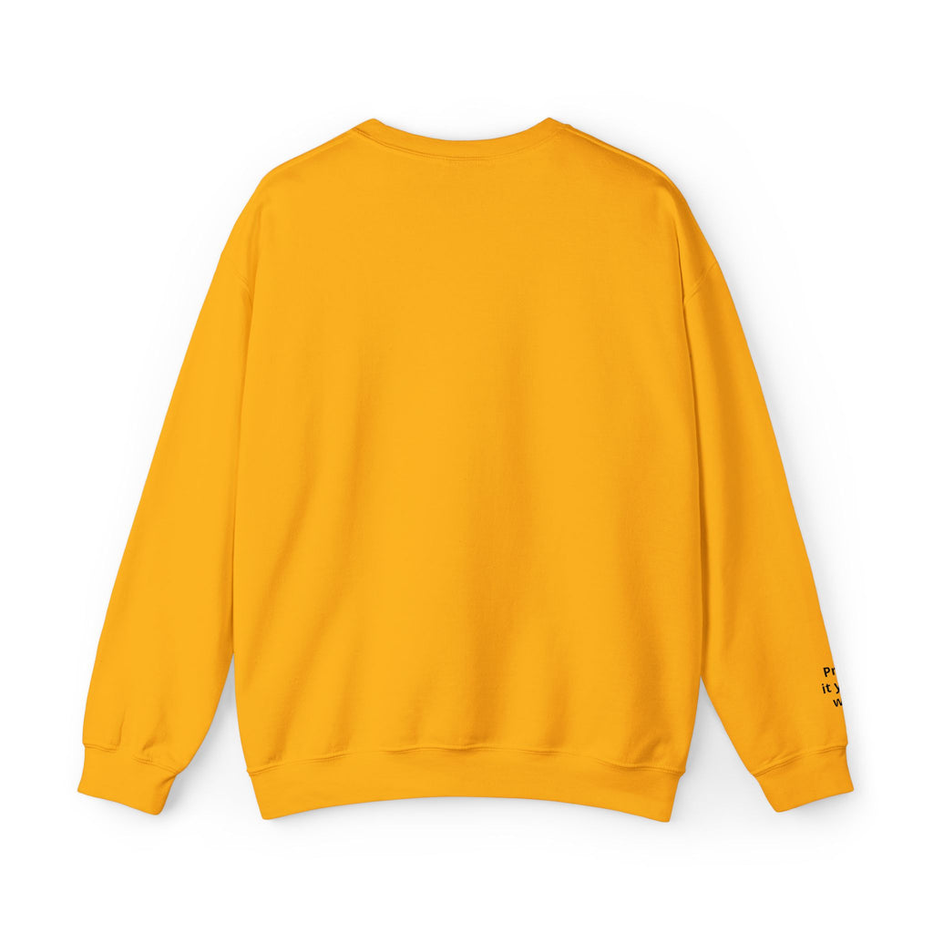 Minimal White Crewneck Sweatshirt