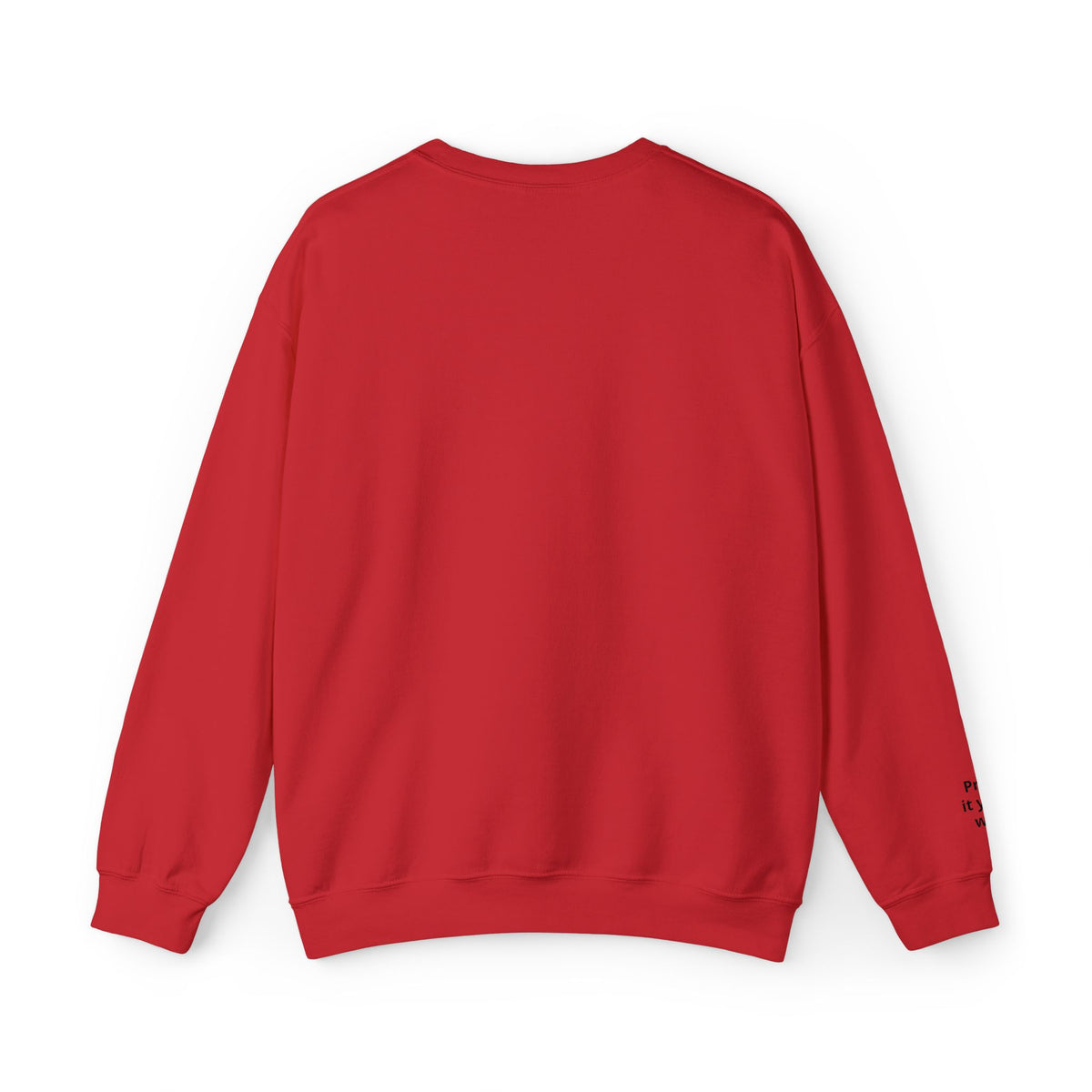 Minimal White Crewneck Sweatshirt