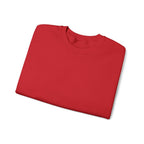 Minimal White Crewneck Sweatshirt