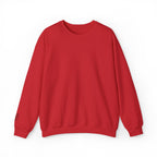 Minimal White Crewneck Sweatshirt