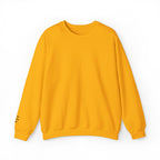 Minimal White Crewneck Sweatshirt