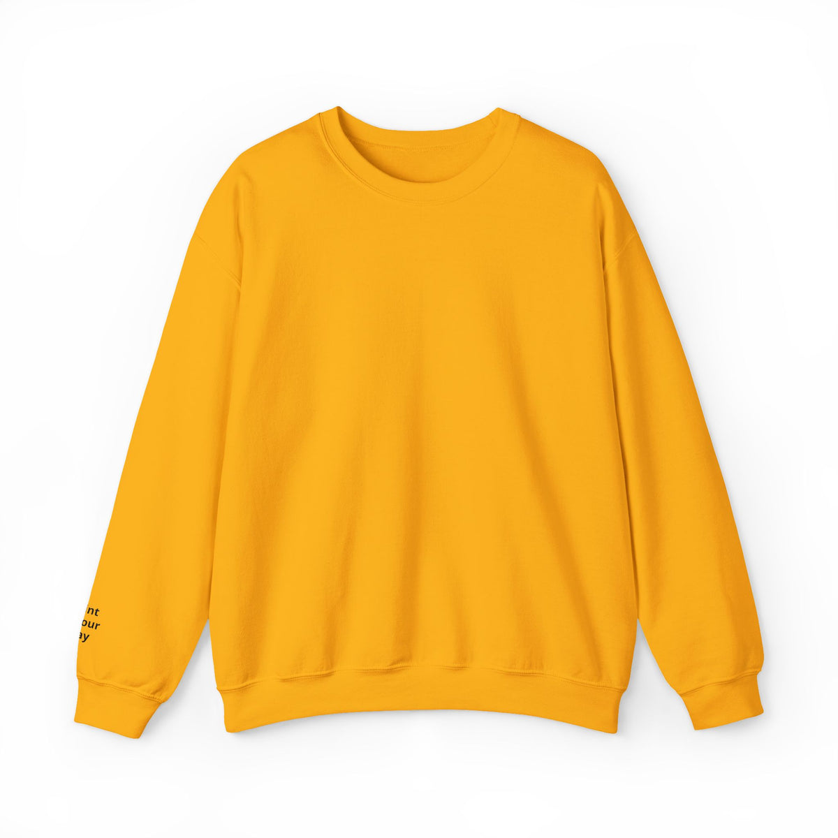 Minimal White Crewneck Sweatshirt