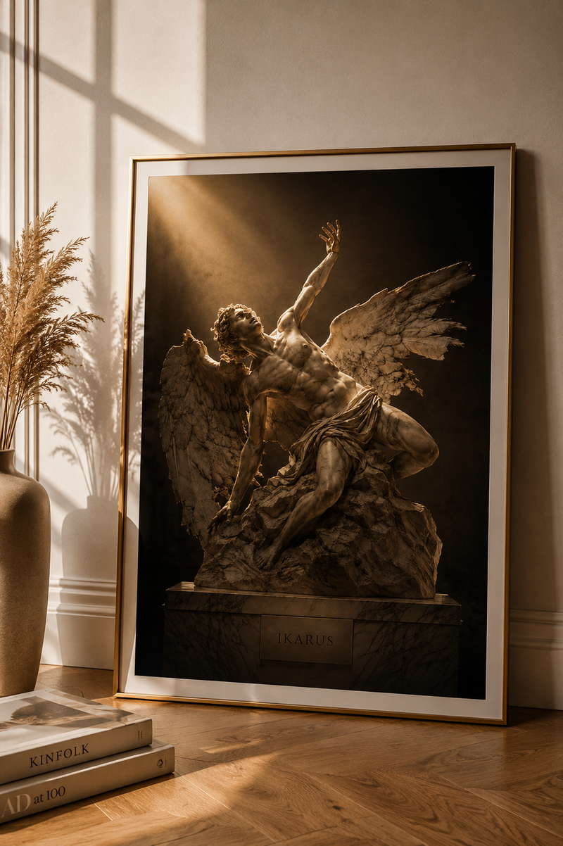 Icarus Poster & Canvas - Greek Mythology & Classical Art